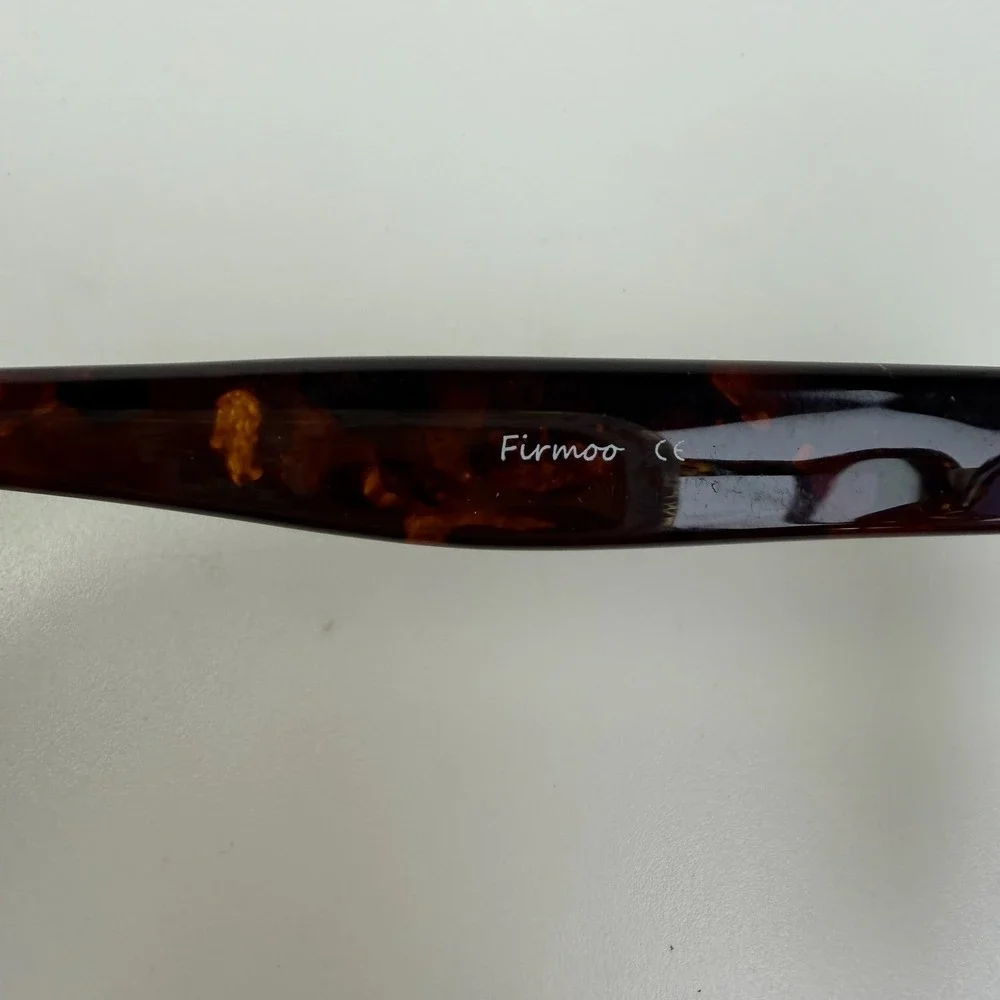 Firmoo M181102 Tortoise Brown Round Eyeglasses Gold Bridge TR Frame 53-22-151